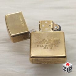 Alternative view of Zippo Chu Niên 1932-1989 Tàu Khu Trục U.S.S. Conyngham Khắc 2 Mặt