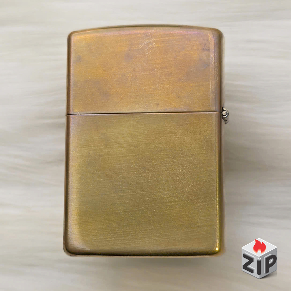 Bật lửa zippo chu niên trơn - brass 1932 - 1992 chính hãng Bật lửa zippo chu niên trơn - brass 1932 - 1992 - Ảnh 4