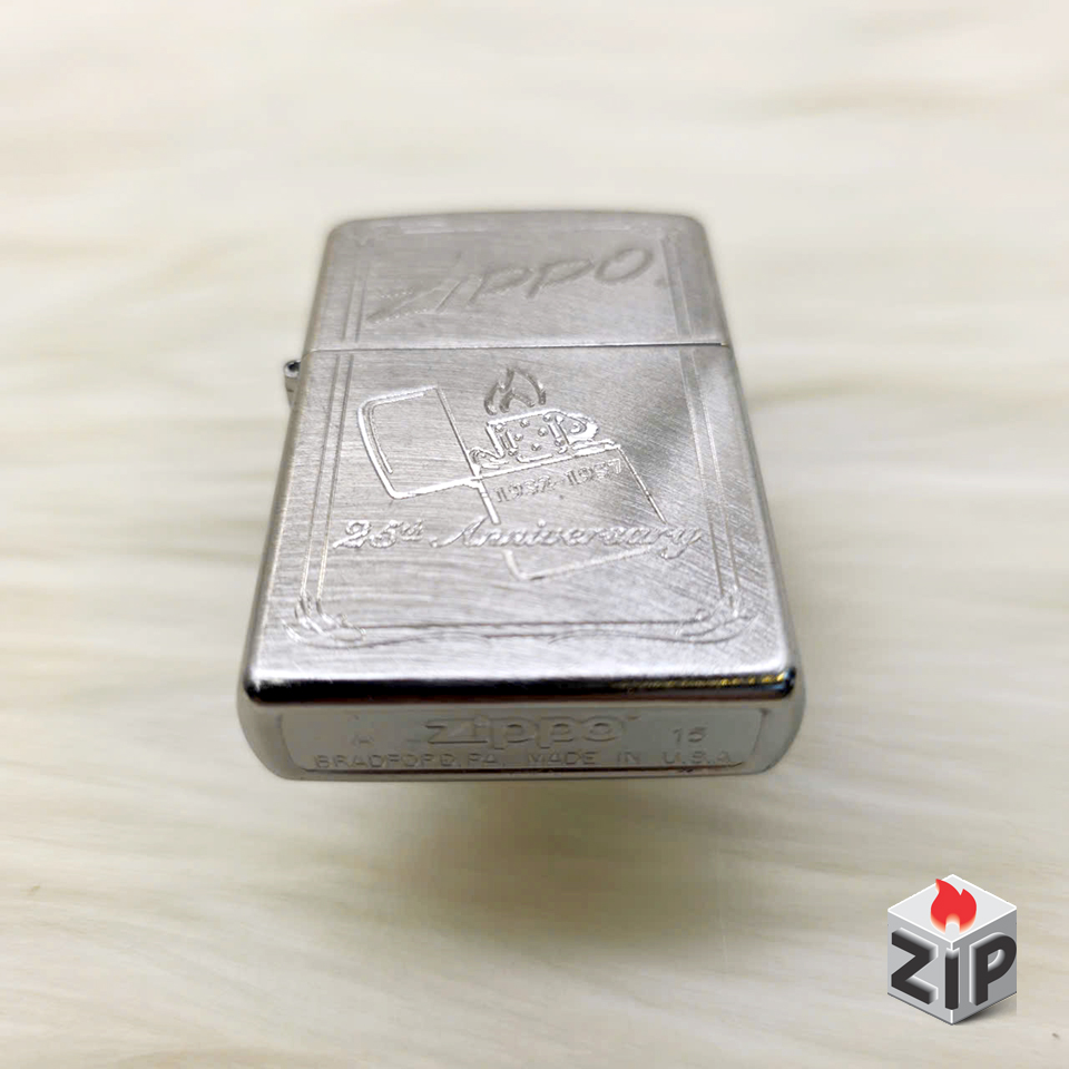 Bật lửa zippo kỷ niệm 25 năm (mã số 12) chính hãng Bật lửa zippo kỷ niệm 25 năm (mã số 12) - Ảnh 2