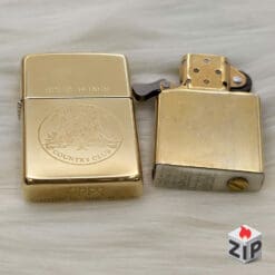 Alternative view of Zippo southern cross country club brass - 8 la mã