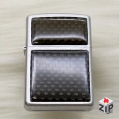 Zippo ốp carbon satin - 16 la mã