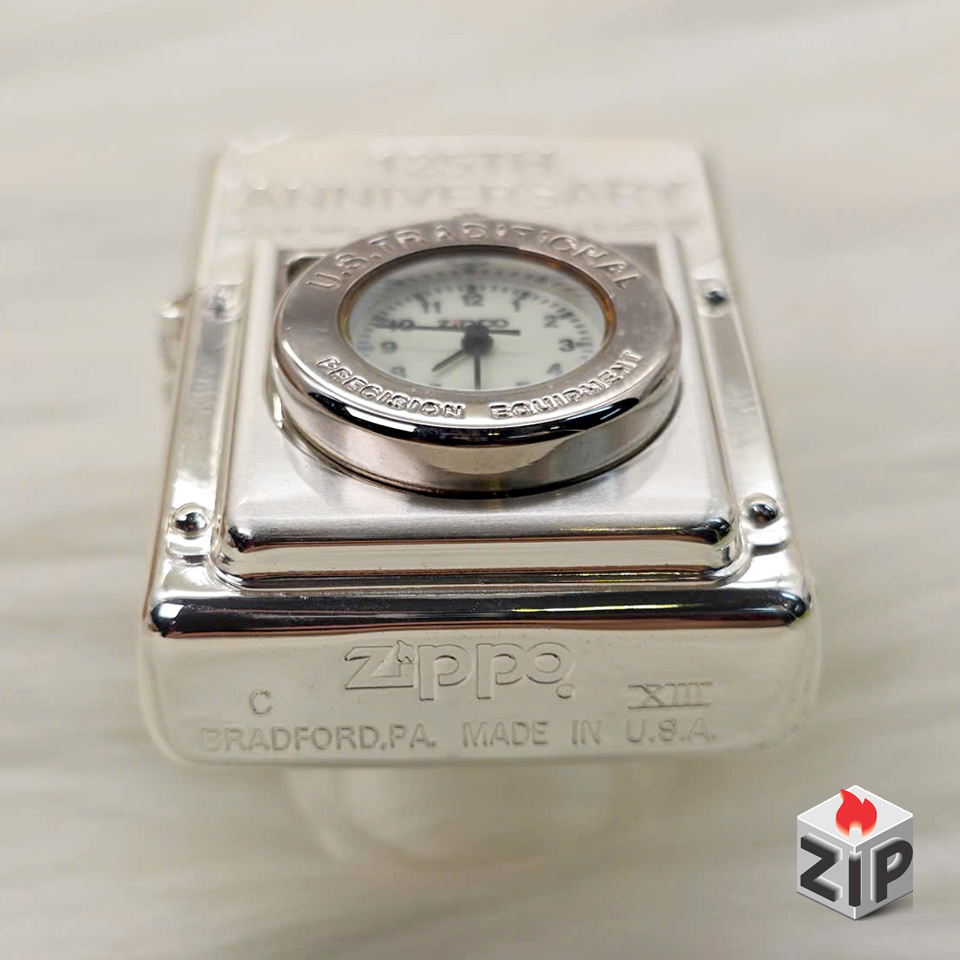 Zippo Time Đồng Hồ Cơ Khí Kỷ Niệm 125 Năm Đường Sắt Nhật Lắc Kê Bạc Dạ Quang - 13 La Mã chính hãng Zippo Time Đồng Hồ Cơ Khí Kỷ Niệm 125 Năm Đường Sắt Nhật Lắc Kê Bạc Dạ Quang - 13 La Mã - Ảnh 2