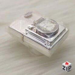 Alternative view of Zippo Time Đồng Hồ Cơ Khí Dạ Quang Lắc Kê Bạc Giới Hạn Xuất Nhật - 11 La Mã