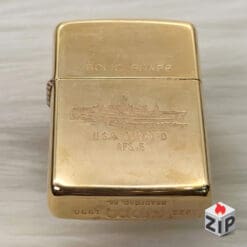 Alternative view of Zippo Chu Niên 1932-1990 Tàu Hậu Cần U.S.S. Concord Khắc 2 Mặt