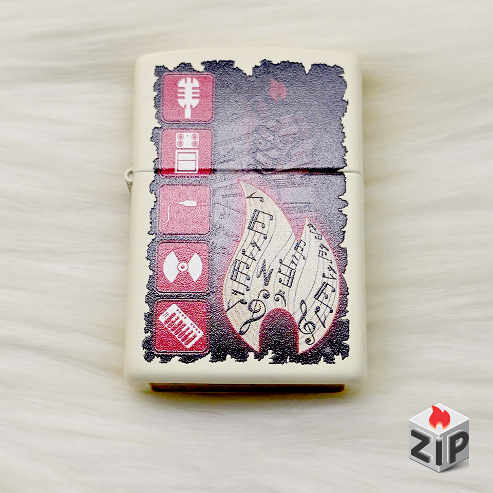 Bật lửa zippo music (mã số 117) - chủ đề âm nhạc chính hãng Bật lửa zippo music (mã số 117) - chủ đề âm nhạc