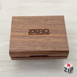 Alternative view of Zippo Vỏ Nhôm Zero Halliburton Đen Khắc Sọc Vali - 2005