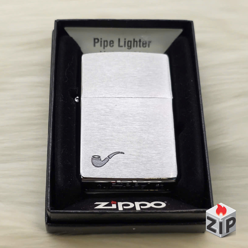 Zippo Pipe Chrome Xước Brushed Chrome Chuyên Dụng - 2024 chính hãng Zippo Pipe Chrome Xước Brushed Chrome Chuyên Dụng - 2024 - Ảnh 8