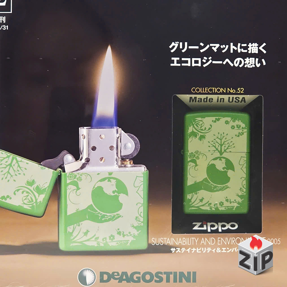 Bật lửa zippo environment (mã số 52) - bảo vệ môi trường chính hãng Bật lửa zippo environment (mã số 52) - bảo vệ môi trường - Ảnh 8