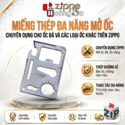 MIẾNG THÉP ĐA NĂNG MỞ ỐC - CHUYÊN DỤNG CHO ZIPPO