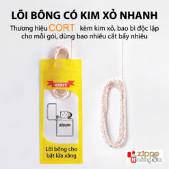 Alternative view of BẤC CORT CHUẨN ZIN - SỢI 1 MÉT, CÓ KIM XỎ TIỆN LỢI